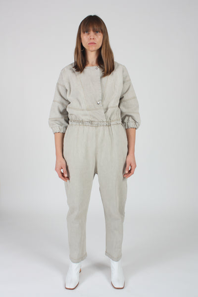 Holt Jumpsuit Khaki Wash – Rhoan