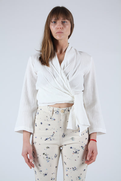 Organic cotton wrap top（white） SSP_2977_grande.jpg?v=1584724363