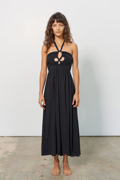 Annika Dress Black – Rhoan