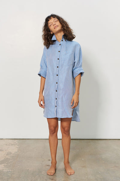 Mara hoffman denim clearance dress