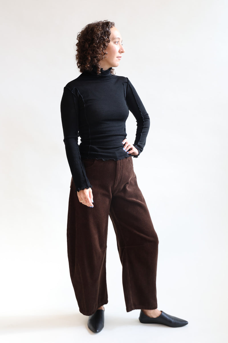 Balloon Pants Walnut Corduroy