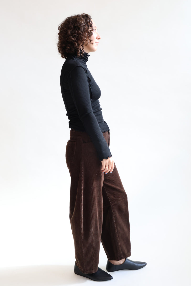 Balloon Pants Walnut Corduroy