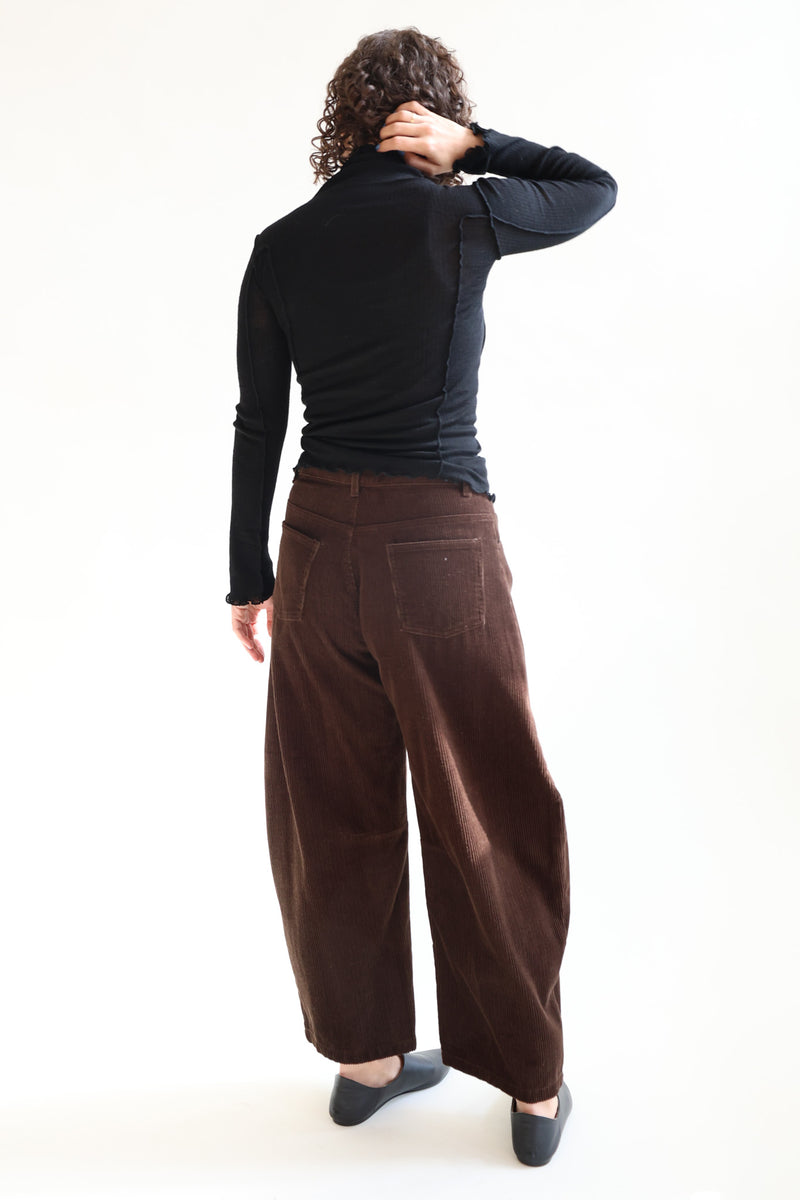 Balloon Pants Walnut Corduroy