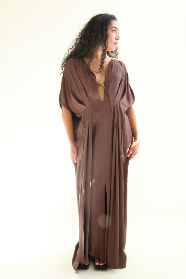 Kimberly Dress Chicory Coffee