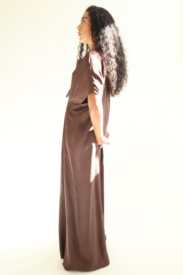 Kimberly Dress Chicory Coffee