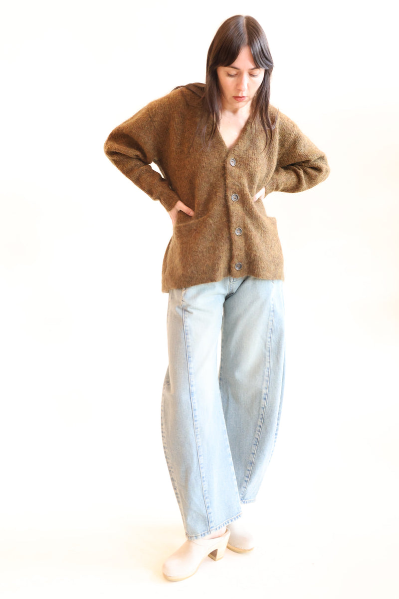 Mohair Cardigan Spices