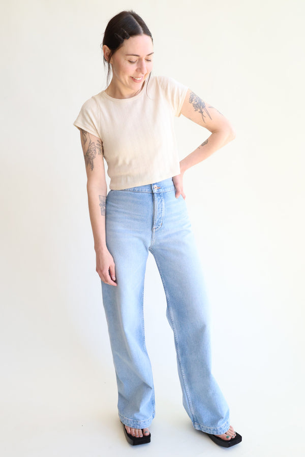 Picnic Pant Denim Sunbeam Wash