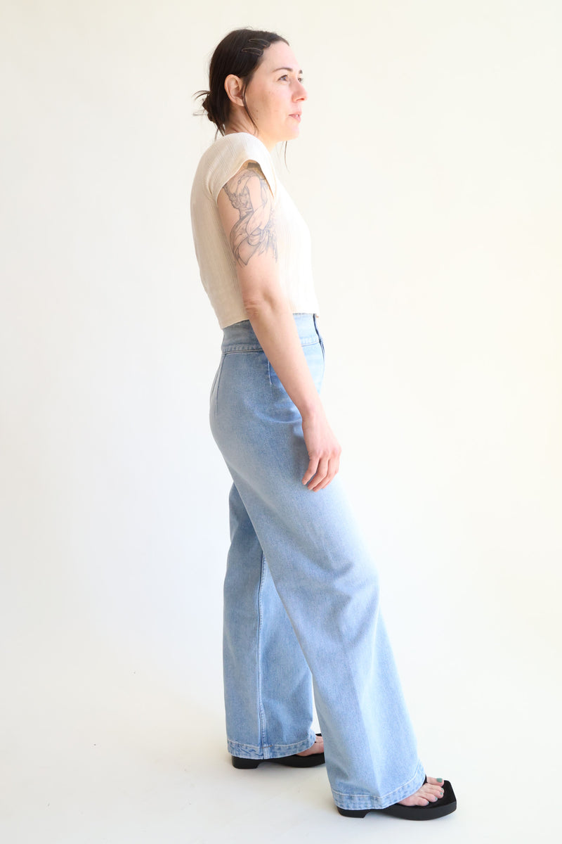 Picnic Pant Denim Sunbeam Wash