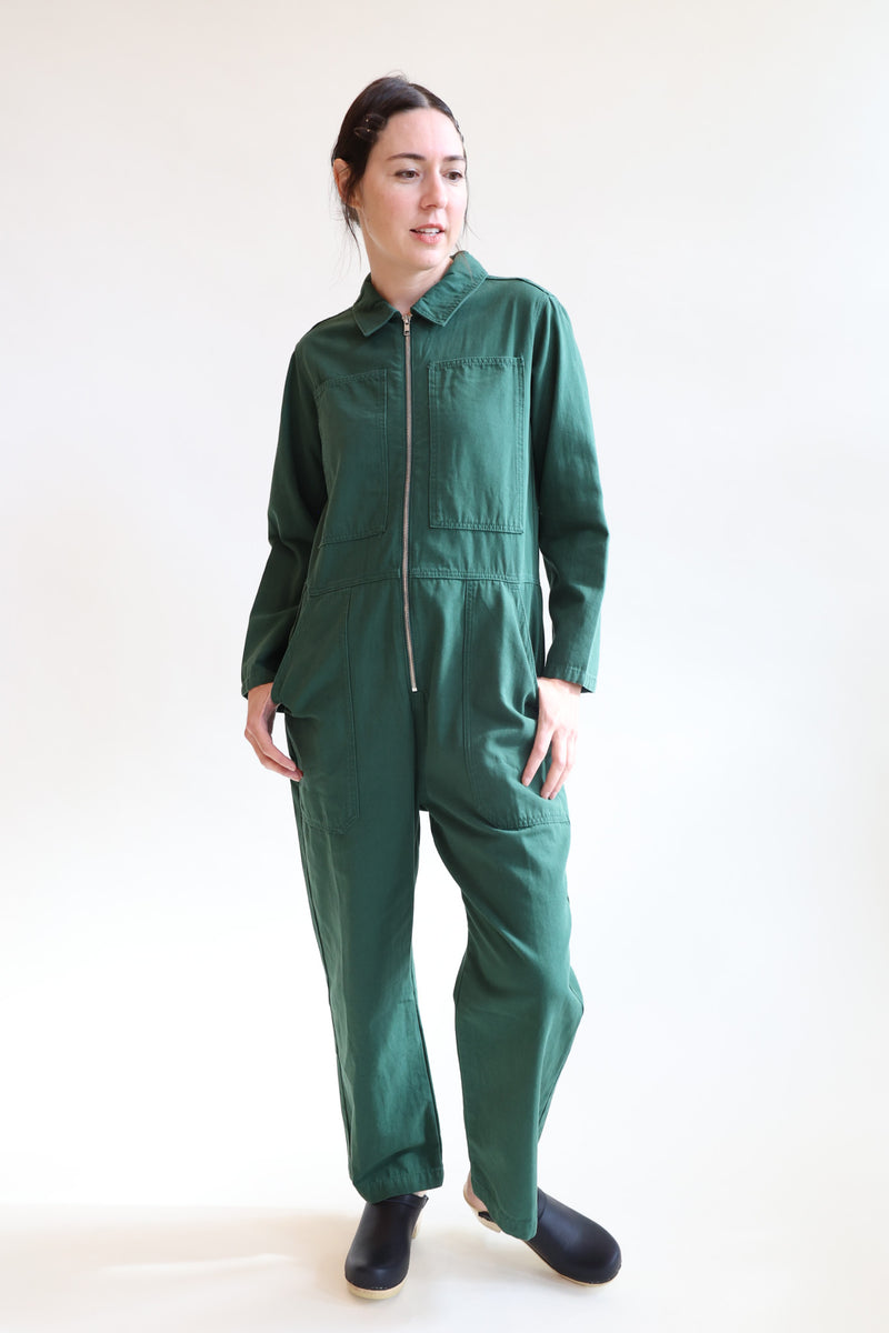 Dominic Boilersuit Forest Green