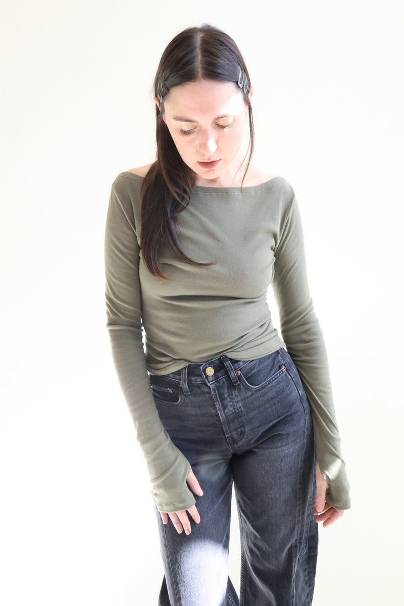 Bato Jersey Top Kalamata Green