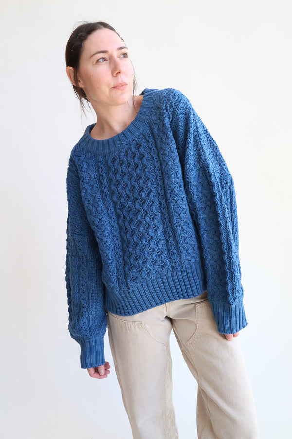 Fisherman Sweater Indigo