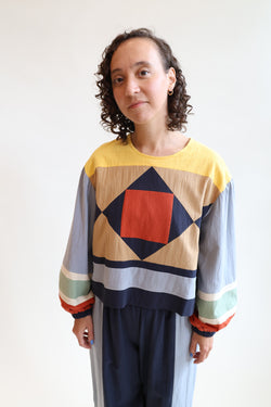 Sloane Top Quilt Colorblock