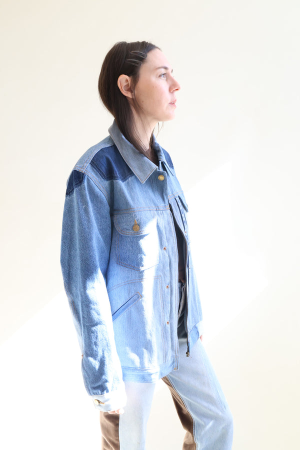 Reworked Lennon Jacket Classic Vintage Indigo