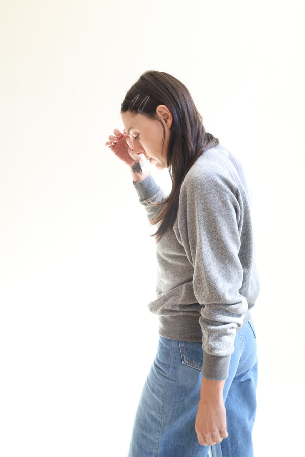 Crewneck Sweatshirt Heather Grey