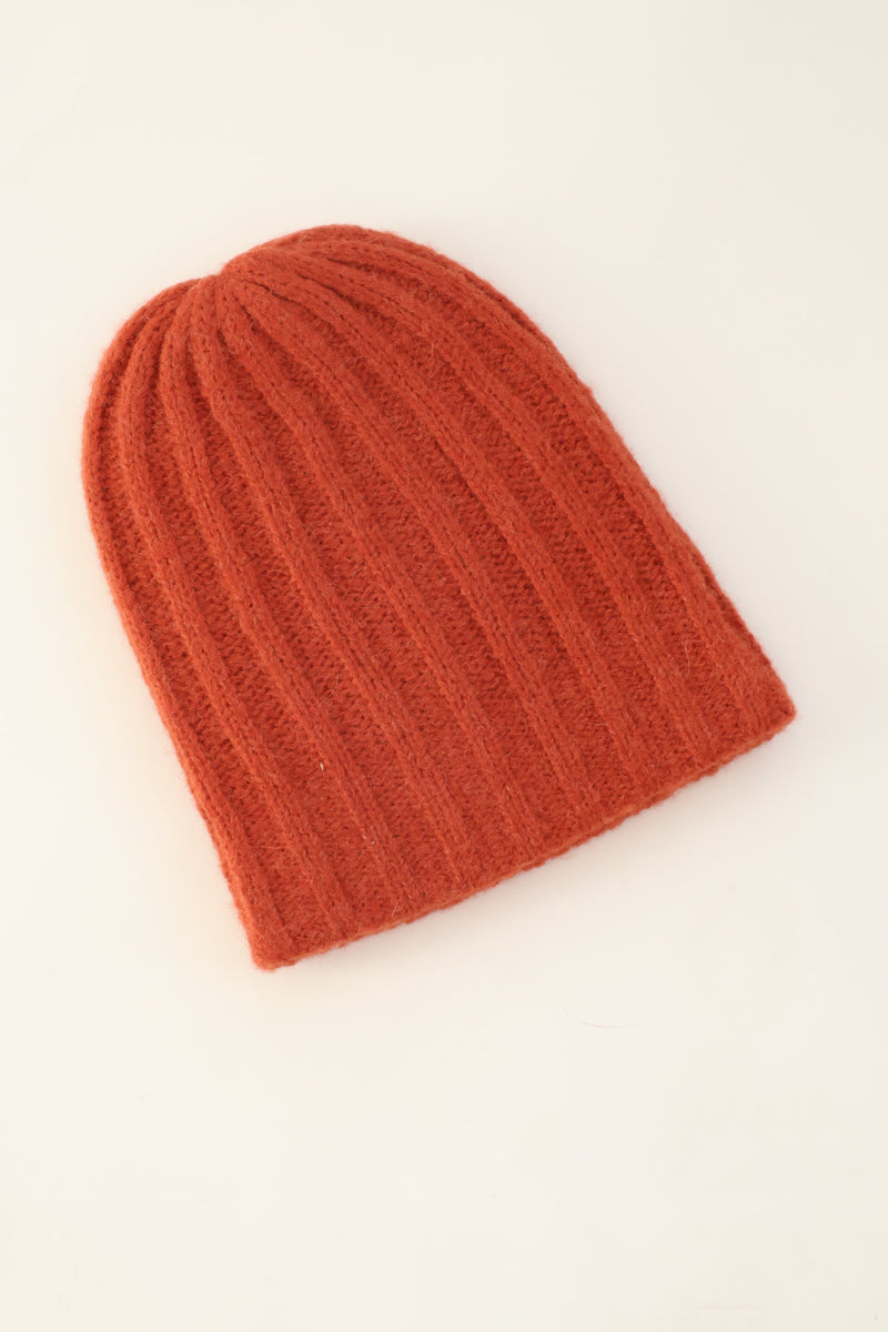 Rib Hat Sienna