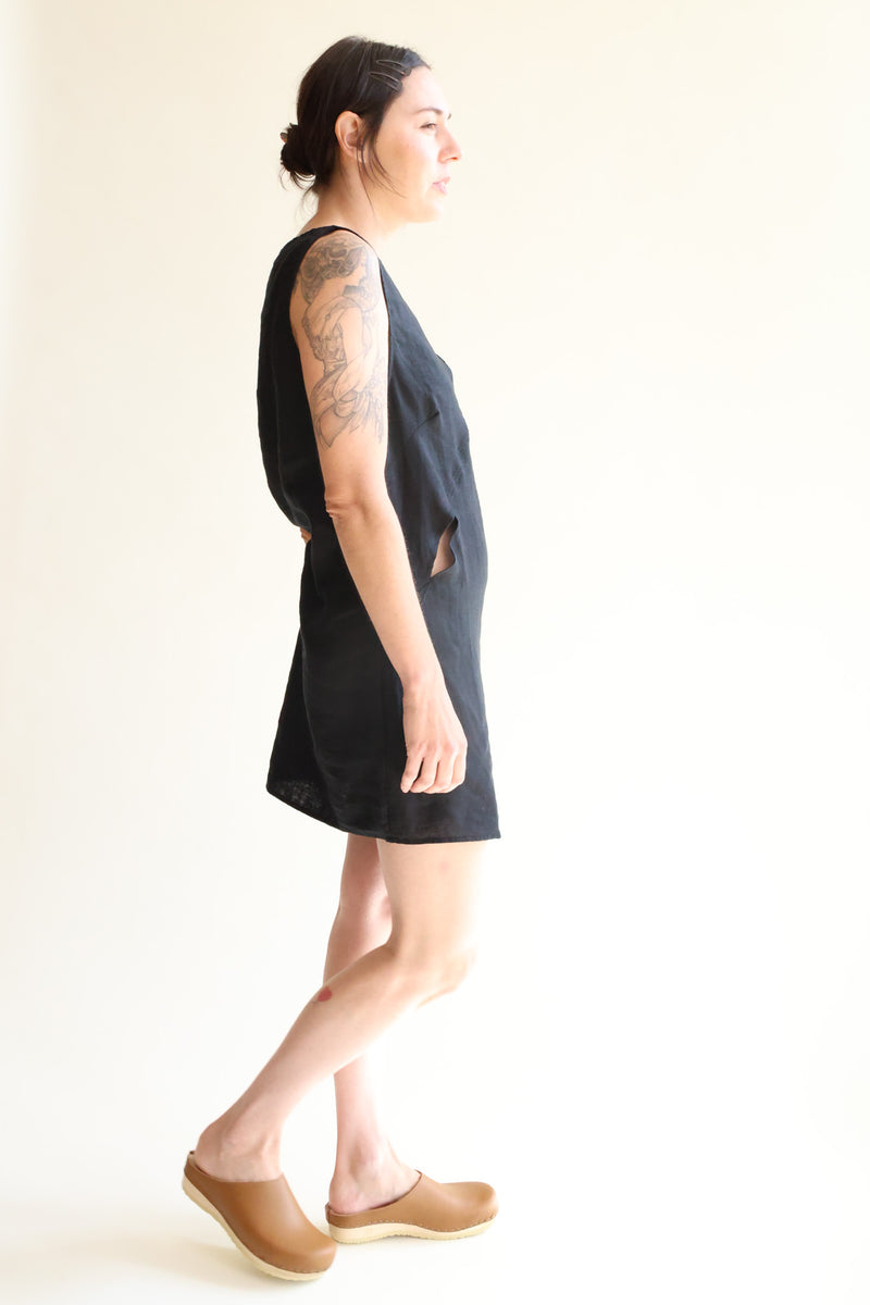 Shift Mini Dress Black