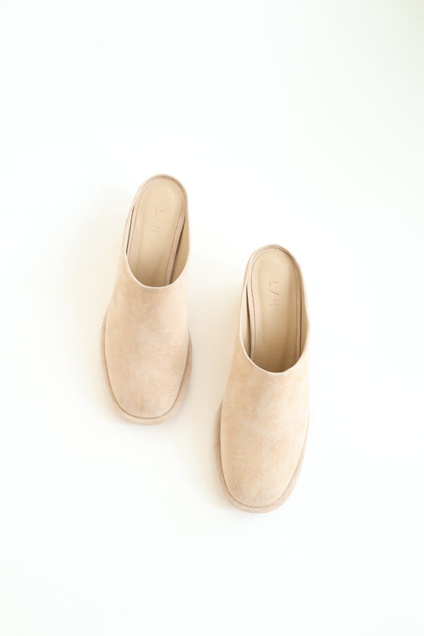 Suede Arch Mule Sand