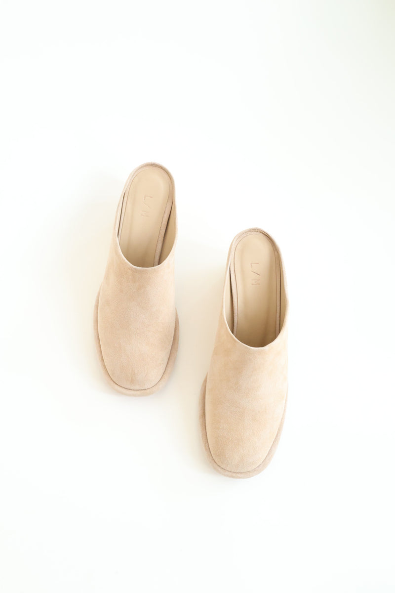 Suede Arch Mule Sand