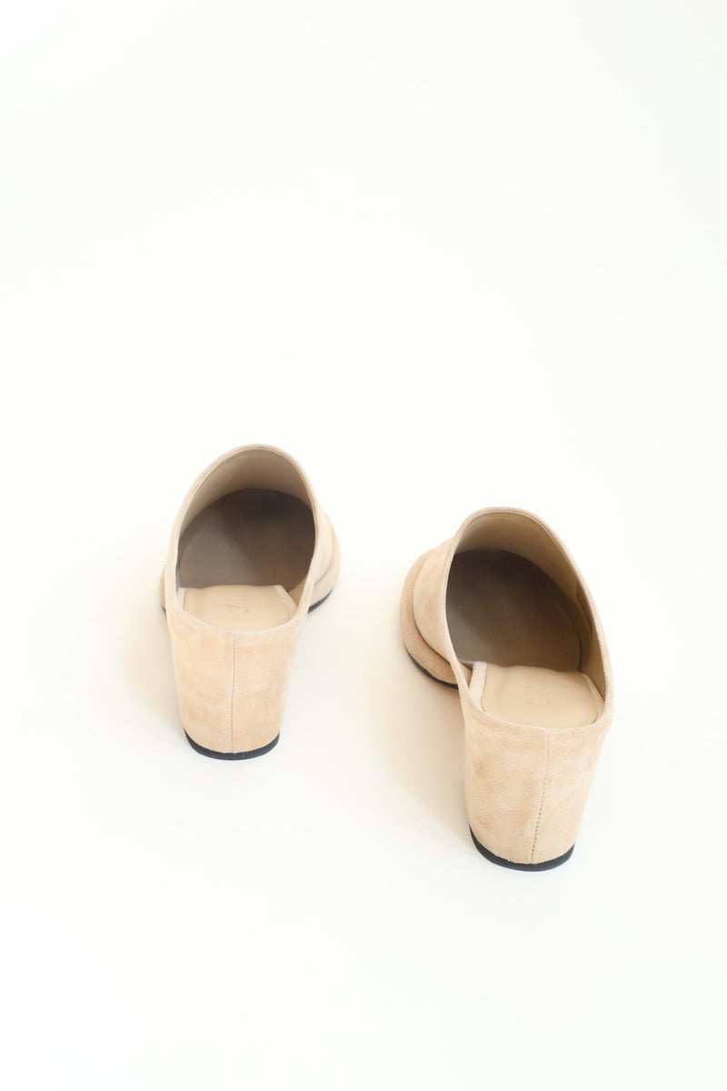 Suede Arch Mule Sand
