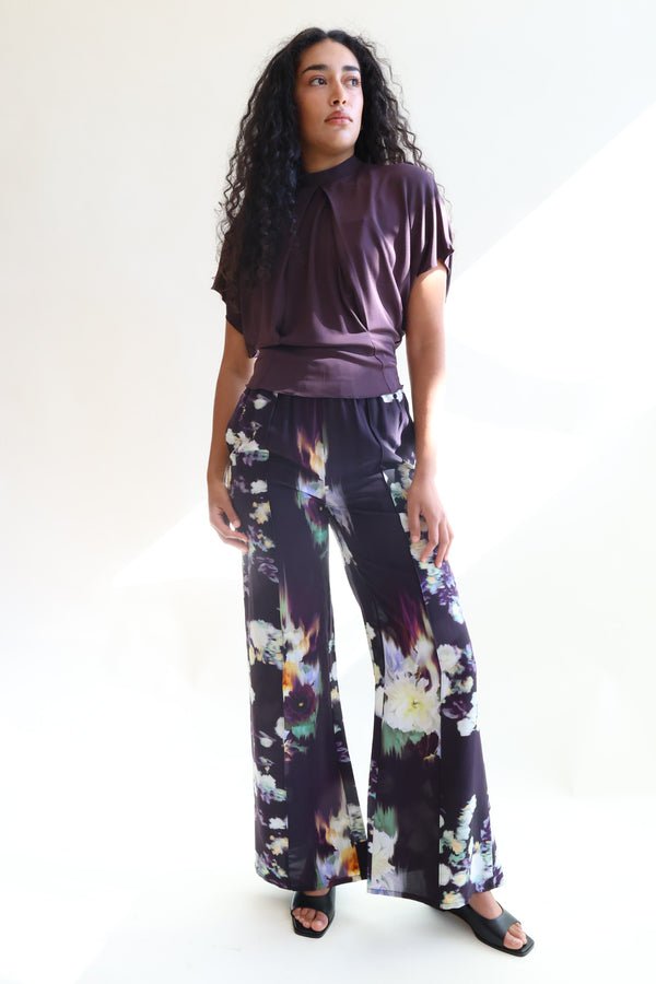 Ezra Baroque Rosie Pants Gardenia Lavender