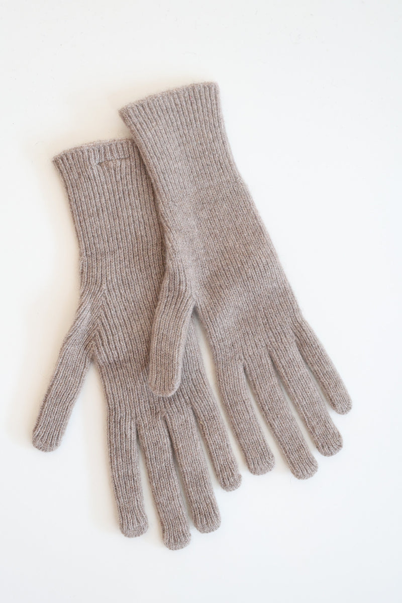 Ribbed Gloves Stoppa Brown