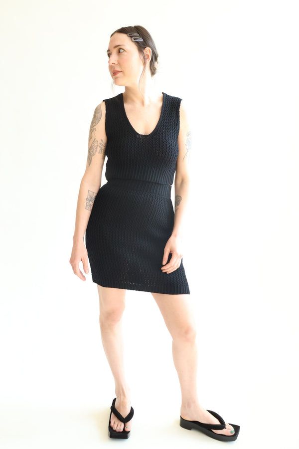 Rack Mini Skirt Black