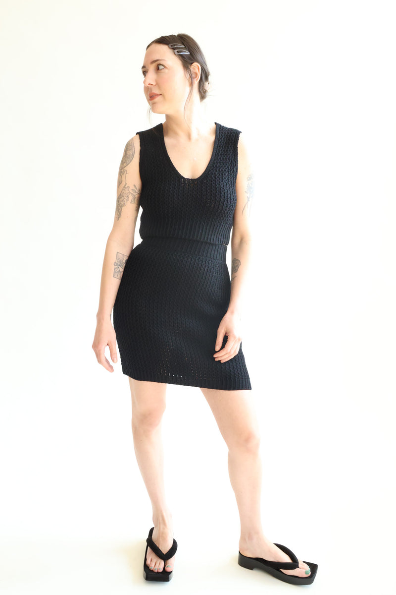 Rack Mini Skirt Black