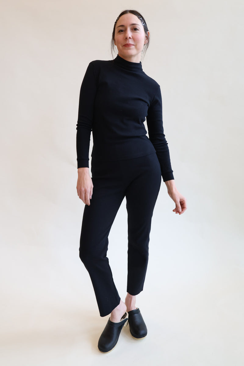 Easy Turtleneck Black