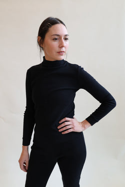 Easy Turtleneck Black