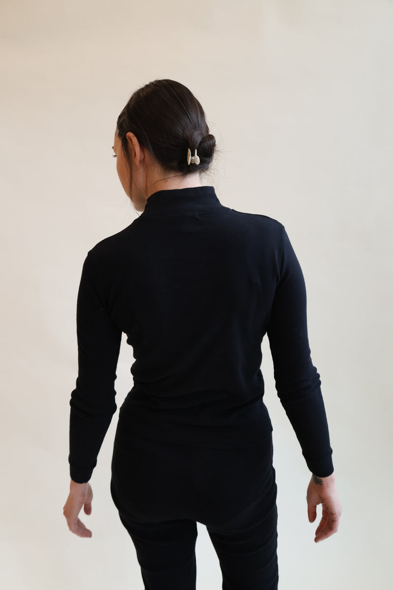 Easy Turtleneck Black