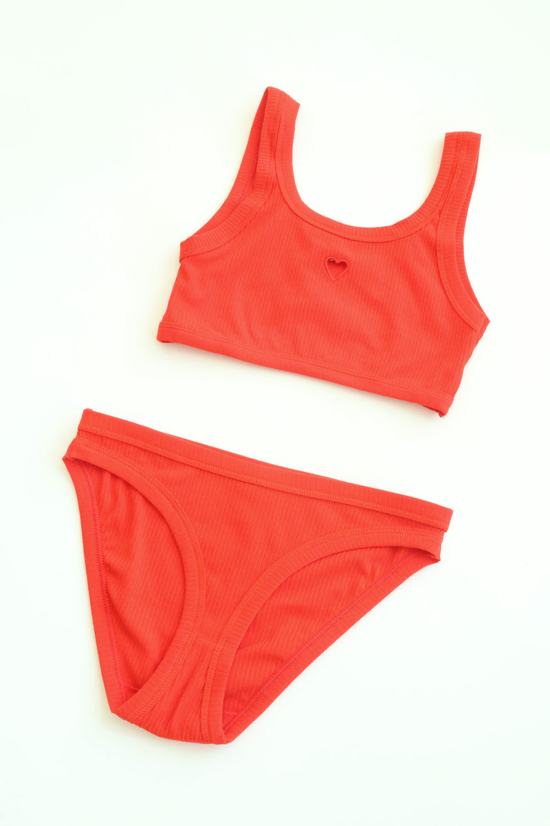 Heart Bra My Red