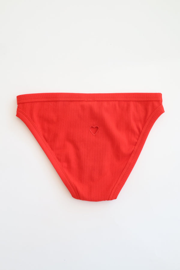 Heart Bell Pants My Red