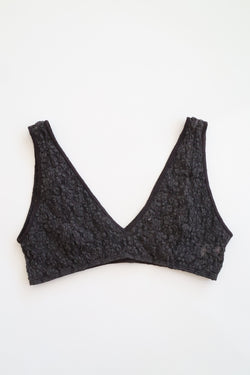 Crescent Bra Black