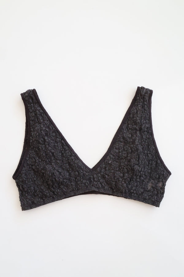 Crescent Bra Black
