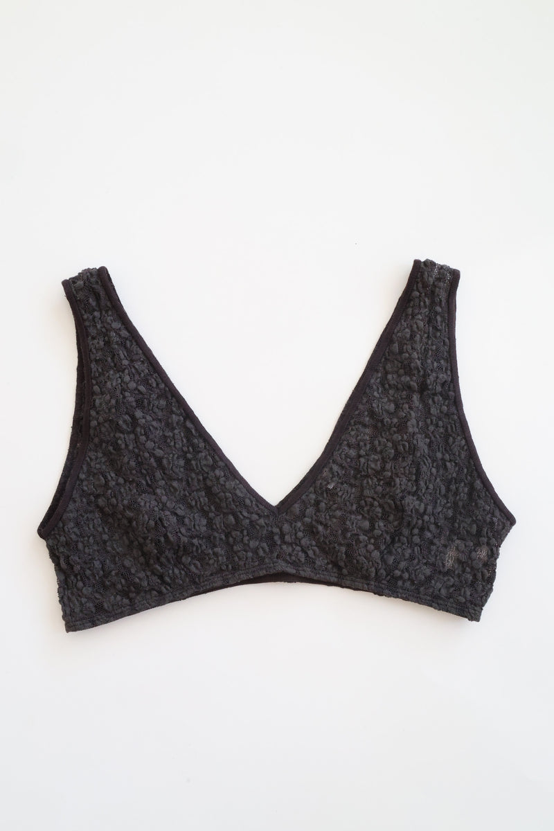 Crescent Bra Black