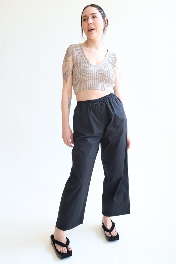 Ease Trouser Black