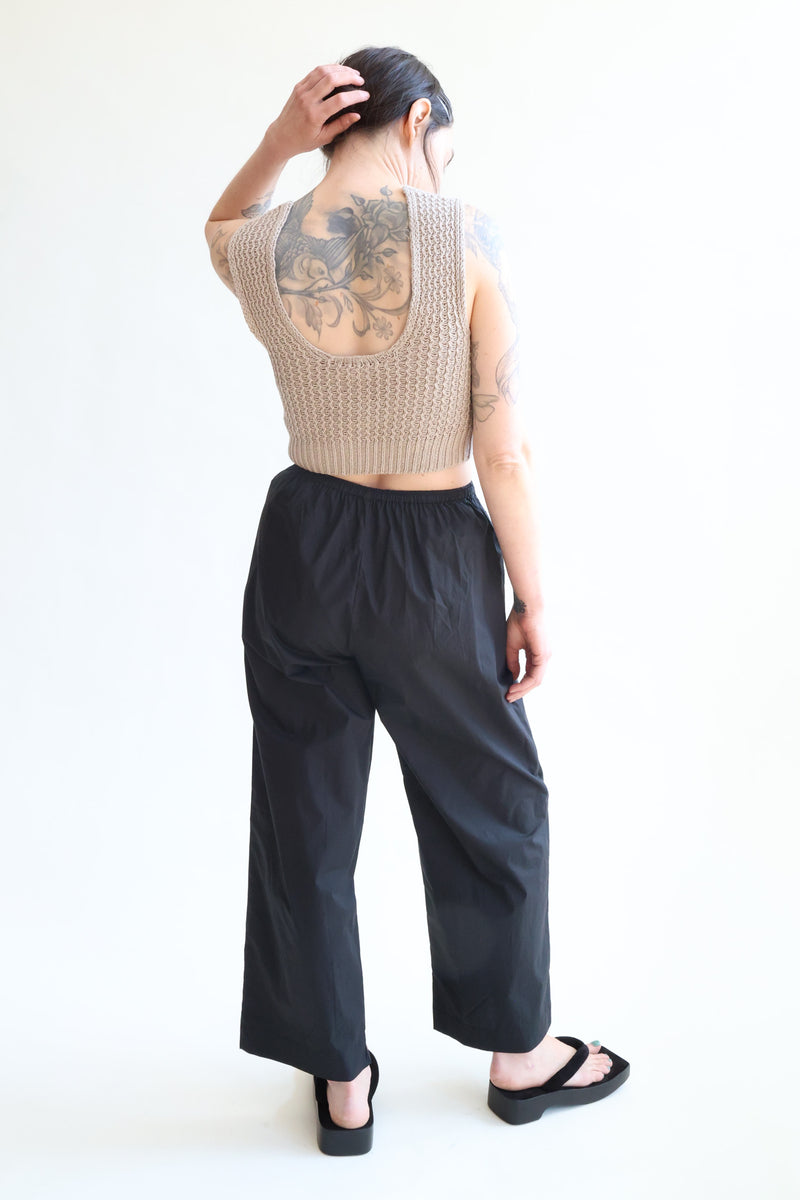 Ease Trouser Black