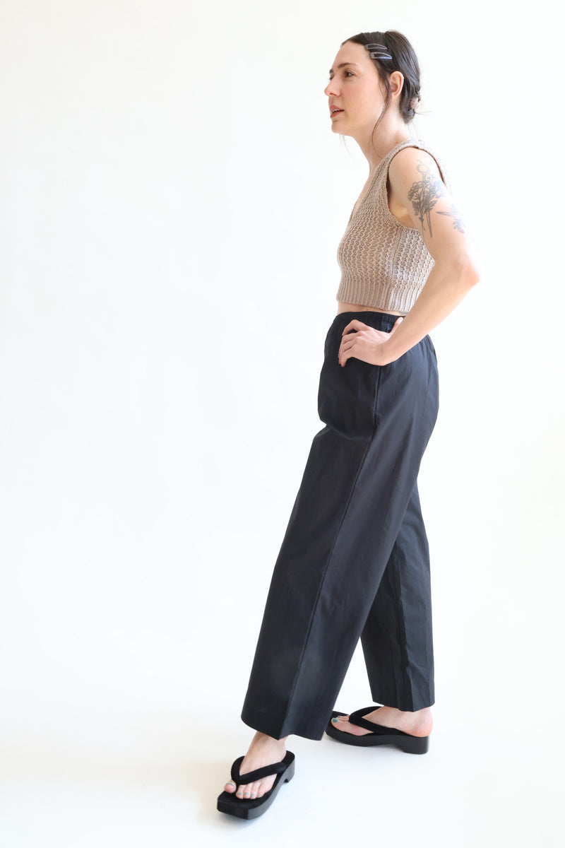 Ease Trouser Black