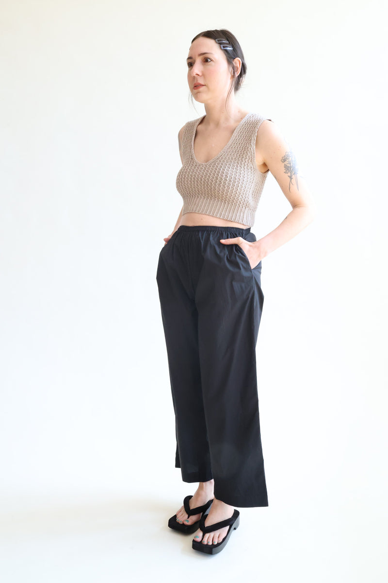 Ease Trouser Black