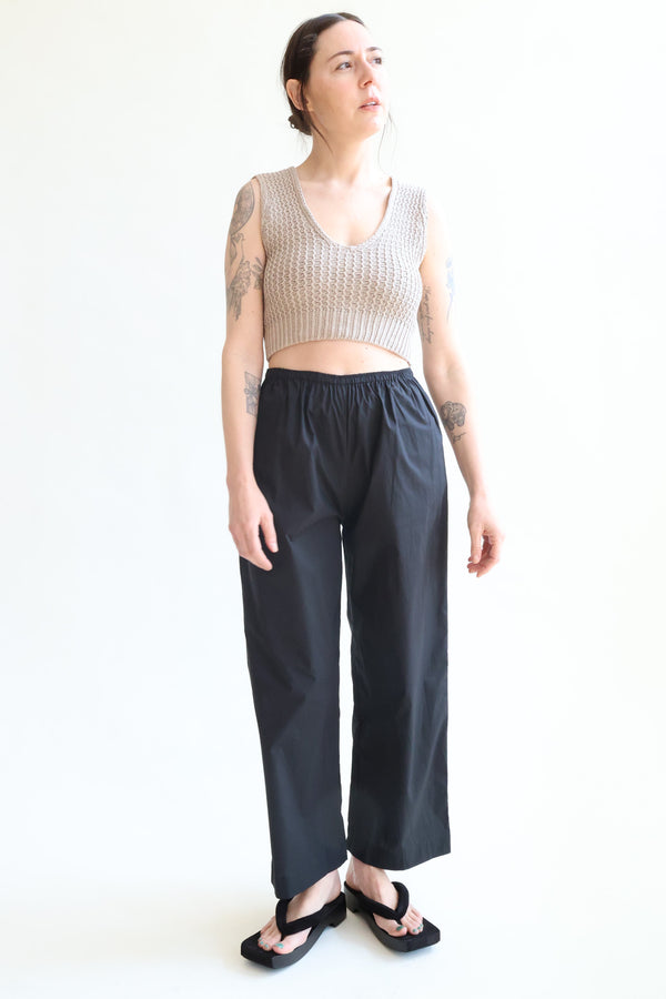 Ease Trouser Black