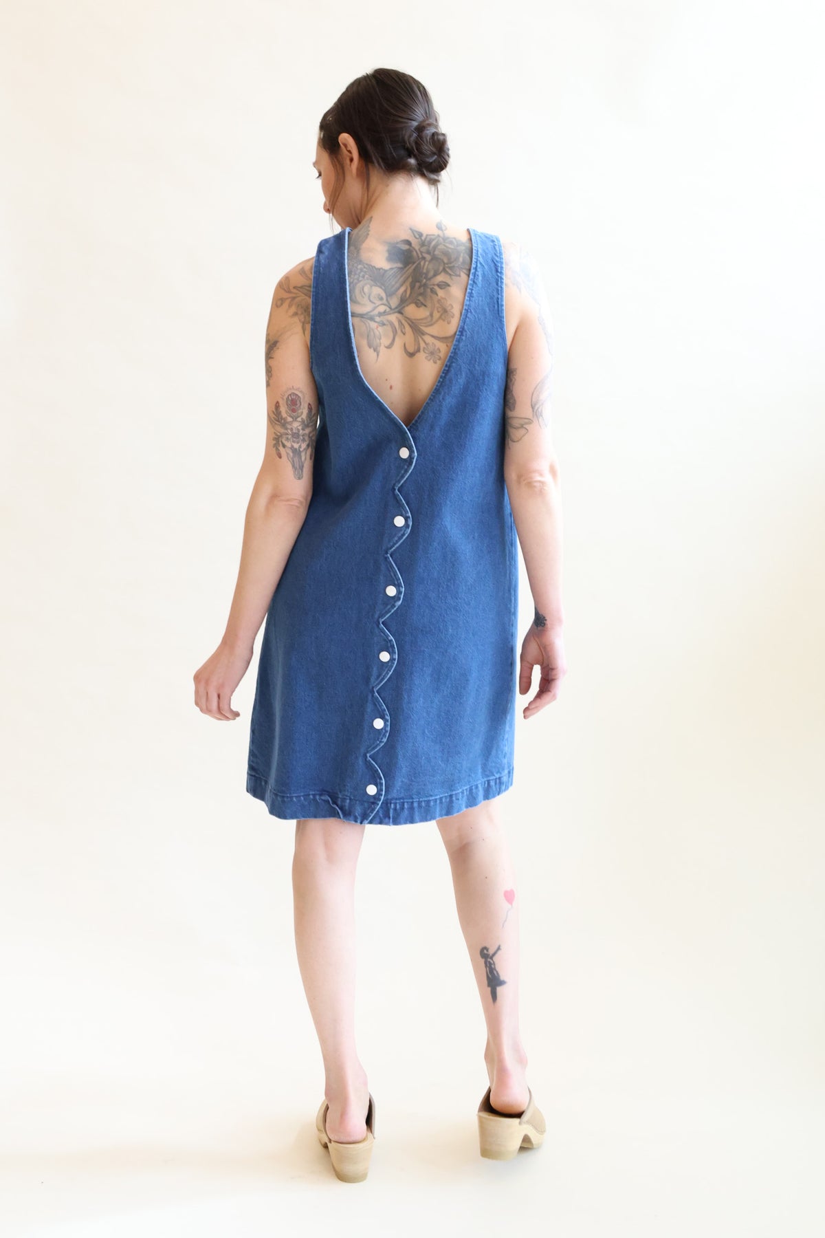 Sundance Blue Chambray outlet Sleeveless dress