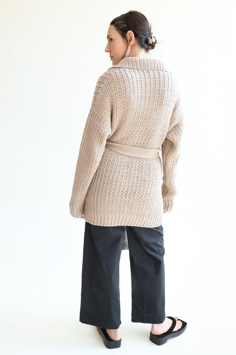 Rack Cardigan Sisal
