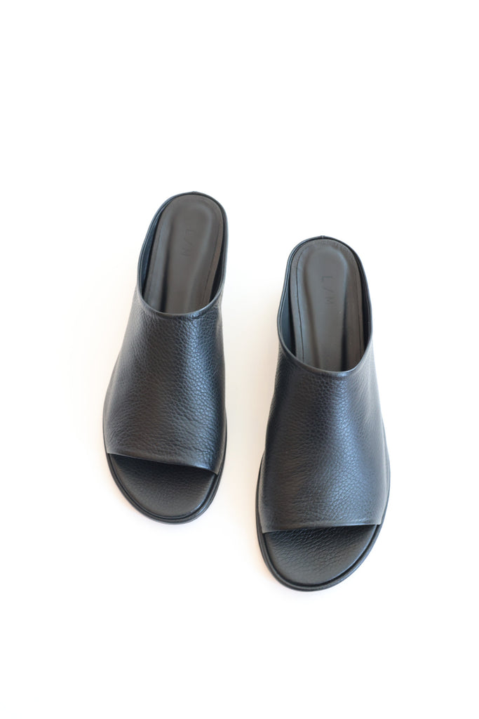 靴 Deuxieme Classe BALDAN MULE 37 Soft Vault Mule Black – Rhoan