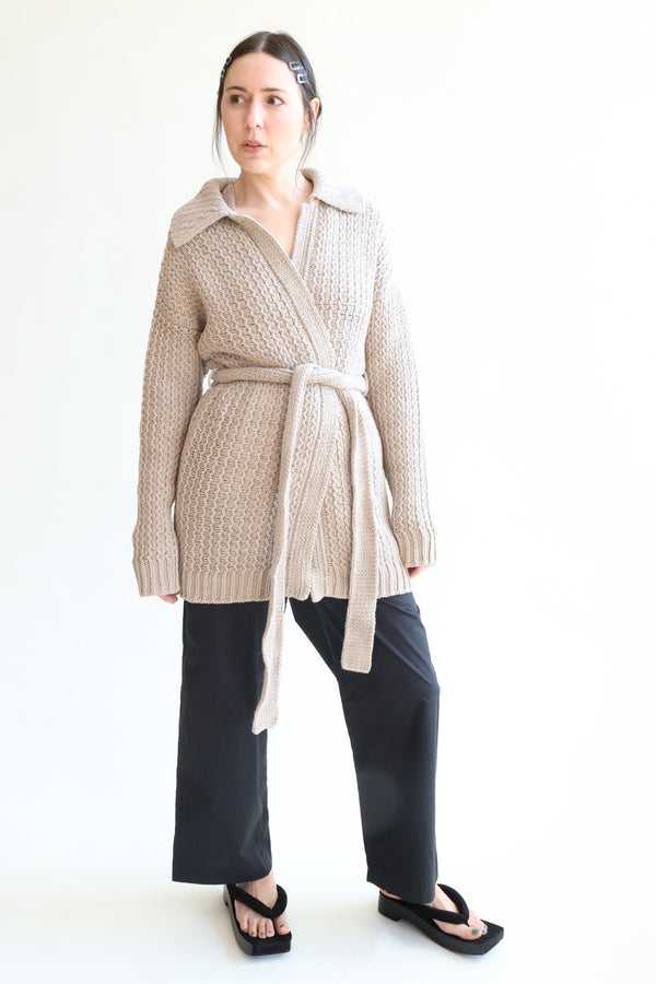 Rack Cardigan Sisal