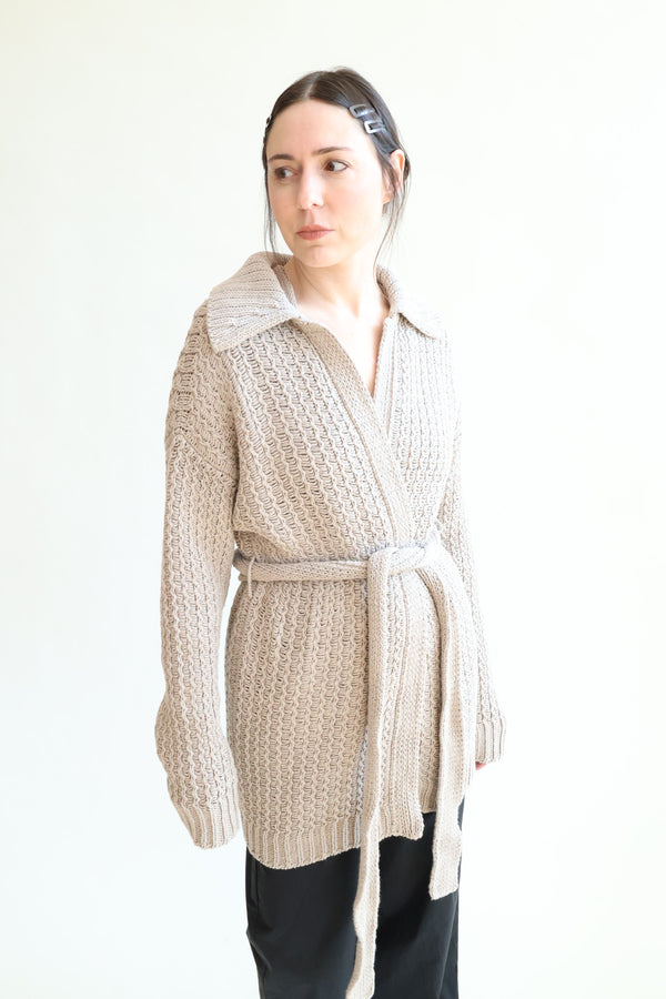 Rack Cardigan Sisal