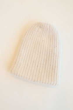 Skinny Rib Hat Natural