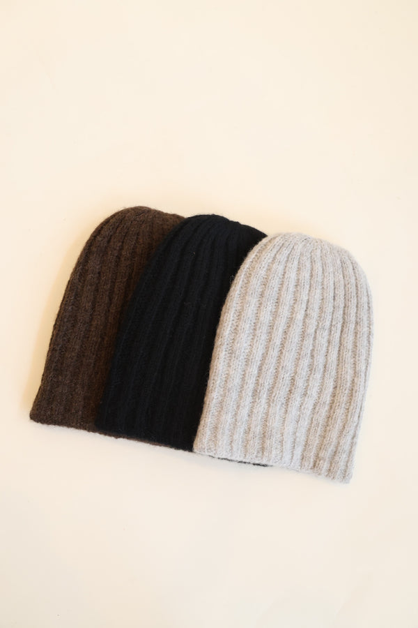 Rib Hat Onyx