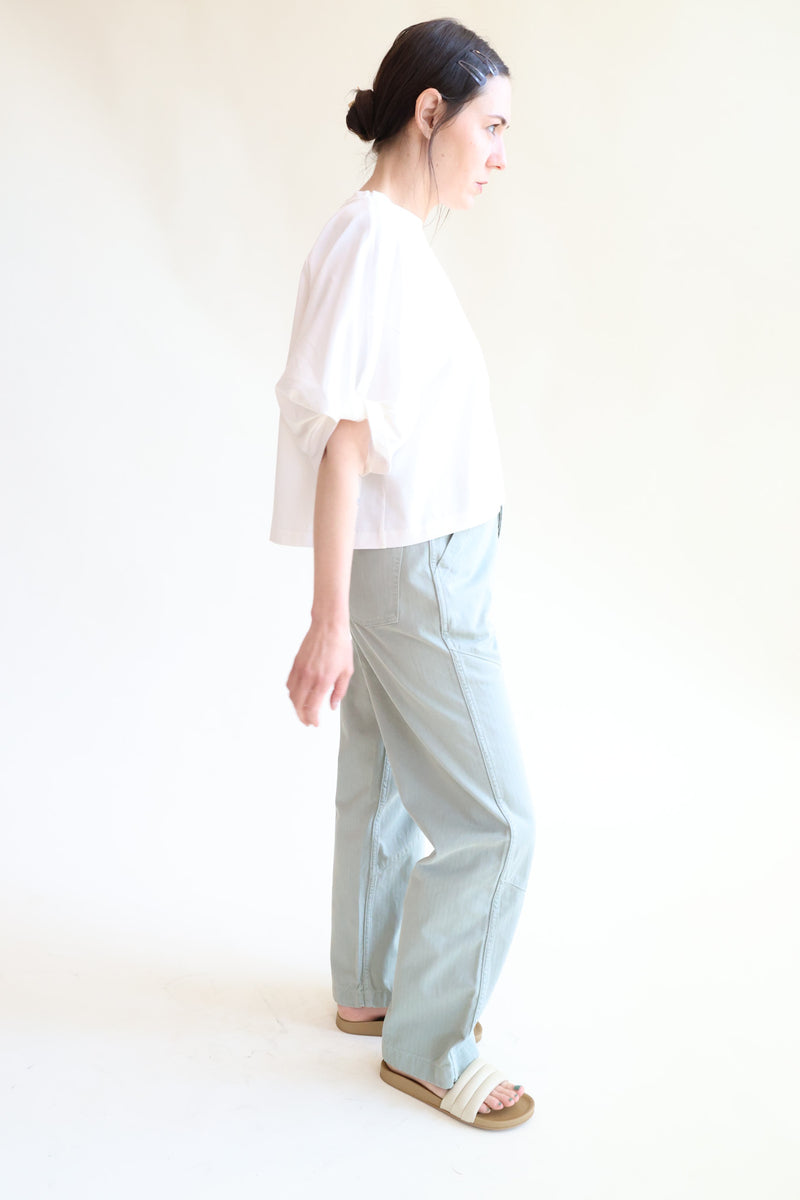 Twisted Tee White