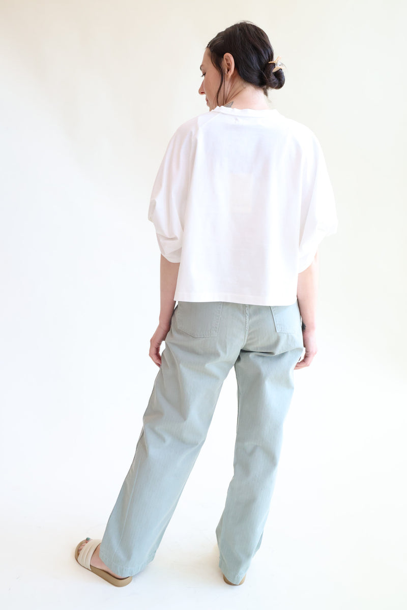 Twisted Tee White