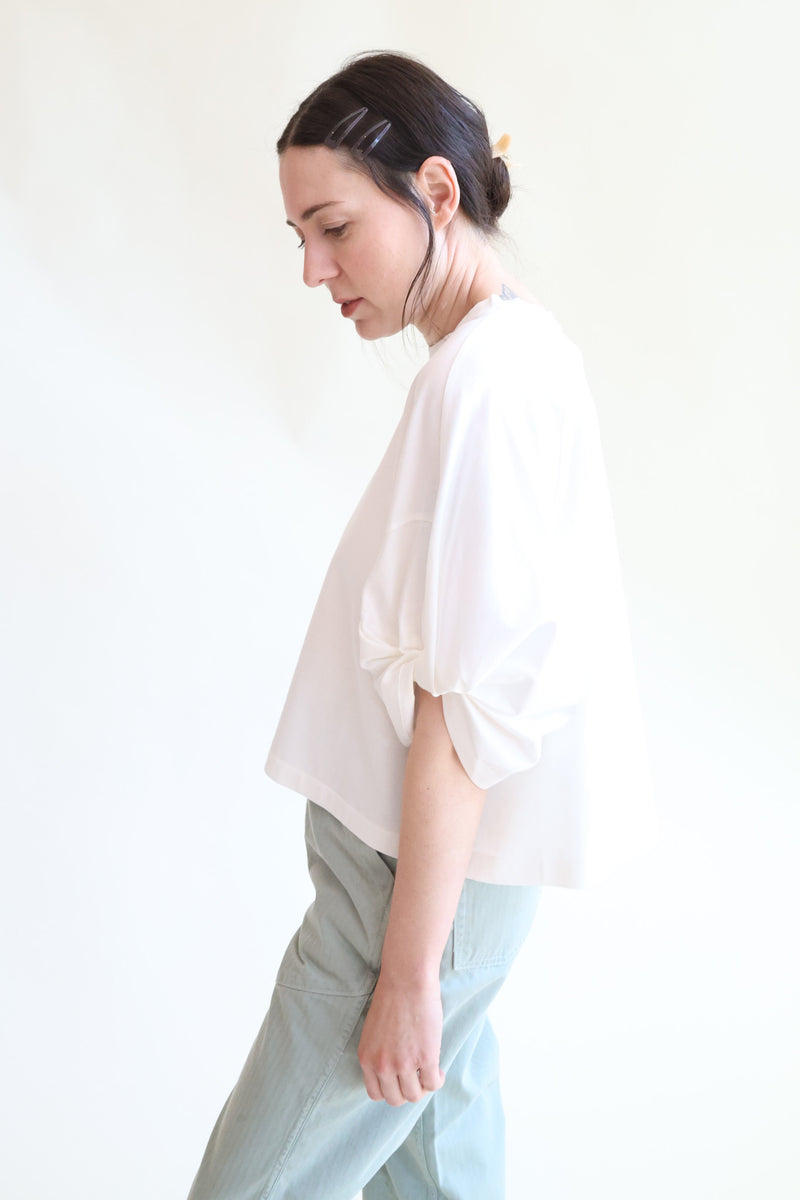 Twisted Tee White